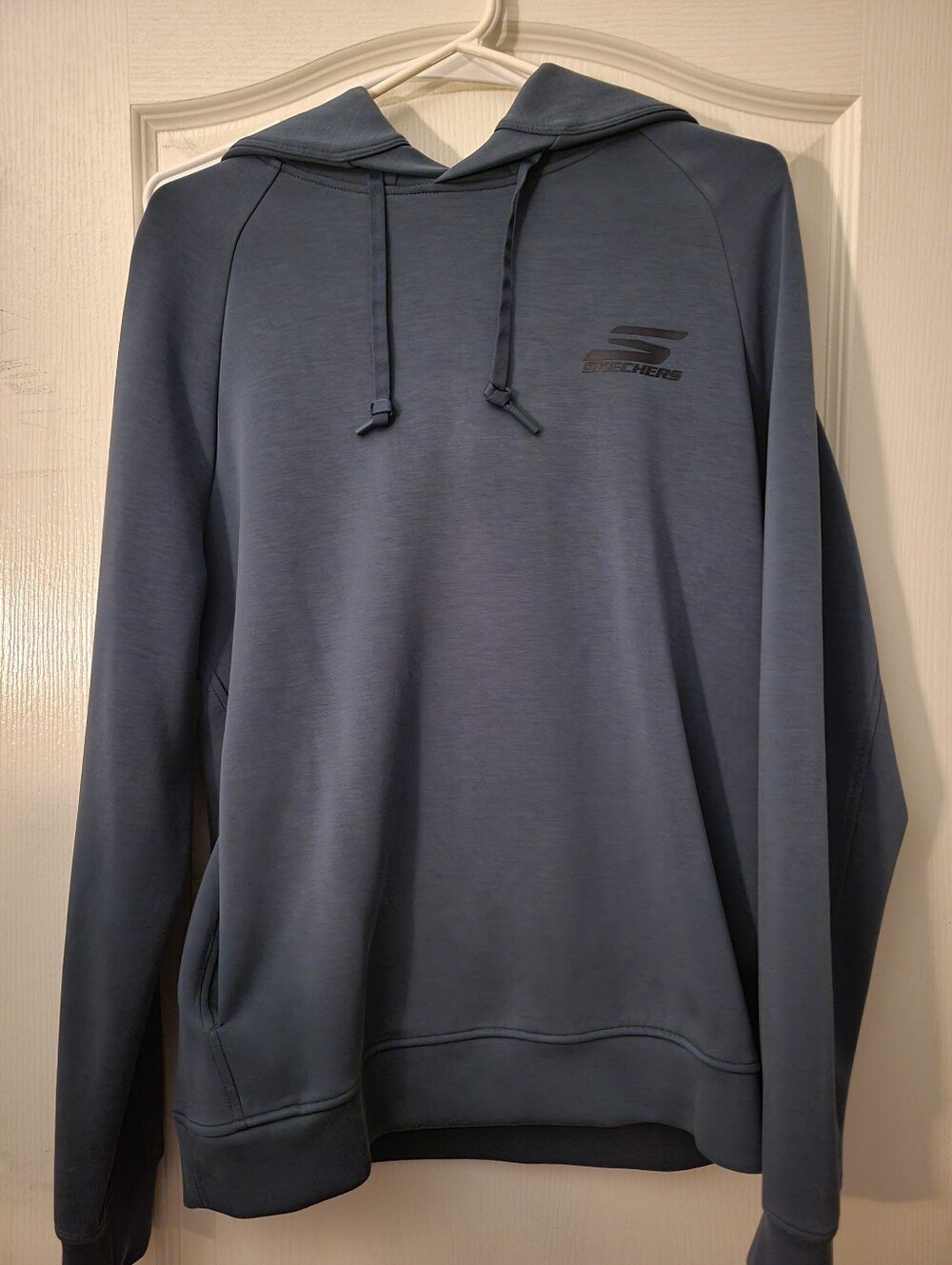 Skechers Unisex's Dusty Blue Pullover Hoodie